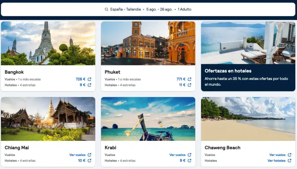 skyscanner buscar vuelo