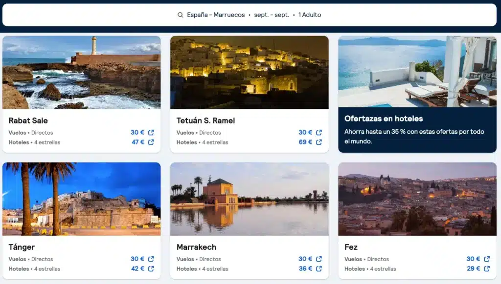 truco vuelo barato en skyscanner